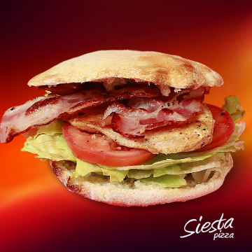 Siestapizza Kuřecí Mini Burger